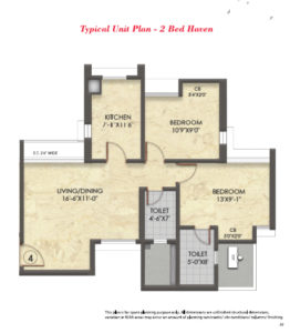 Raymond ten x-floor-plan-2-bed-haven